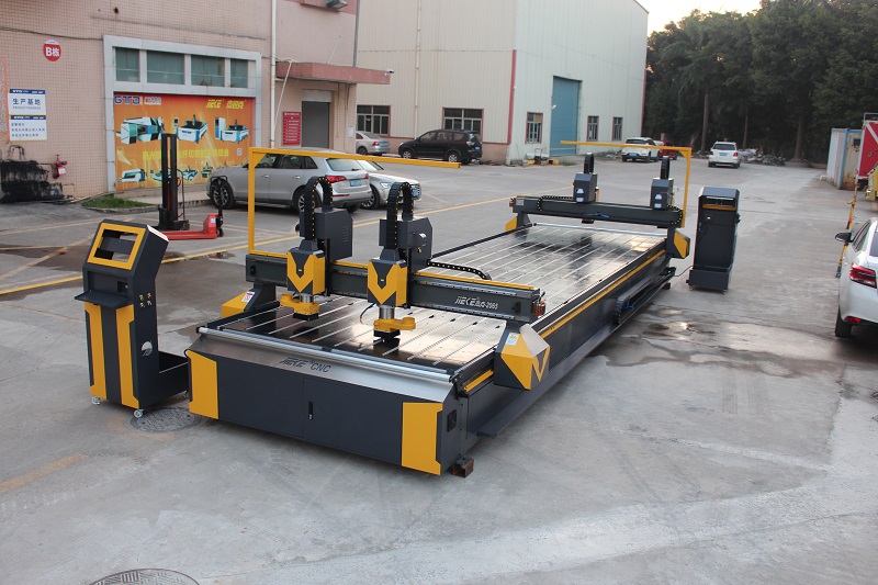 多头铝板雕刻机功能原理和应用行业